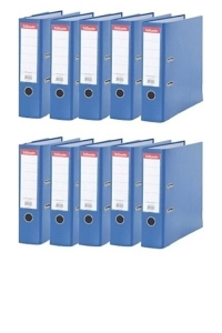  Eco Büro Klasörü Geniş Mavi 10'lu Paket